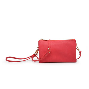 Riley Monogrammable 3 Compartment Crossbody/Wristlet