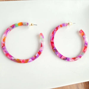 Cameron Hoop Earrings-RESTOCK!