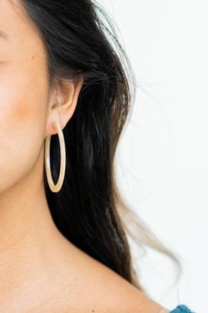 Cameron Hoop Earrings-RESTOCK!