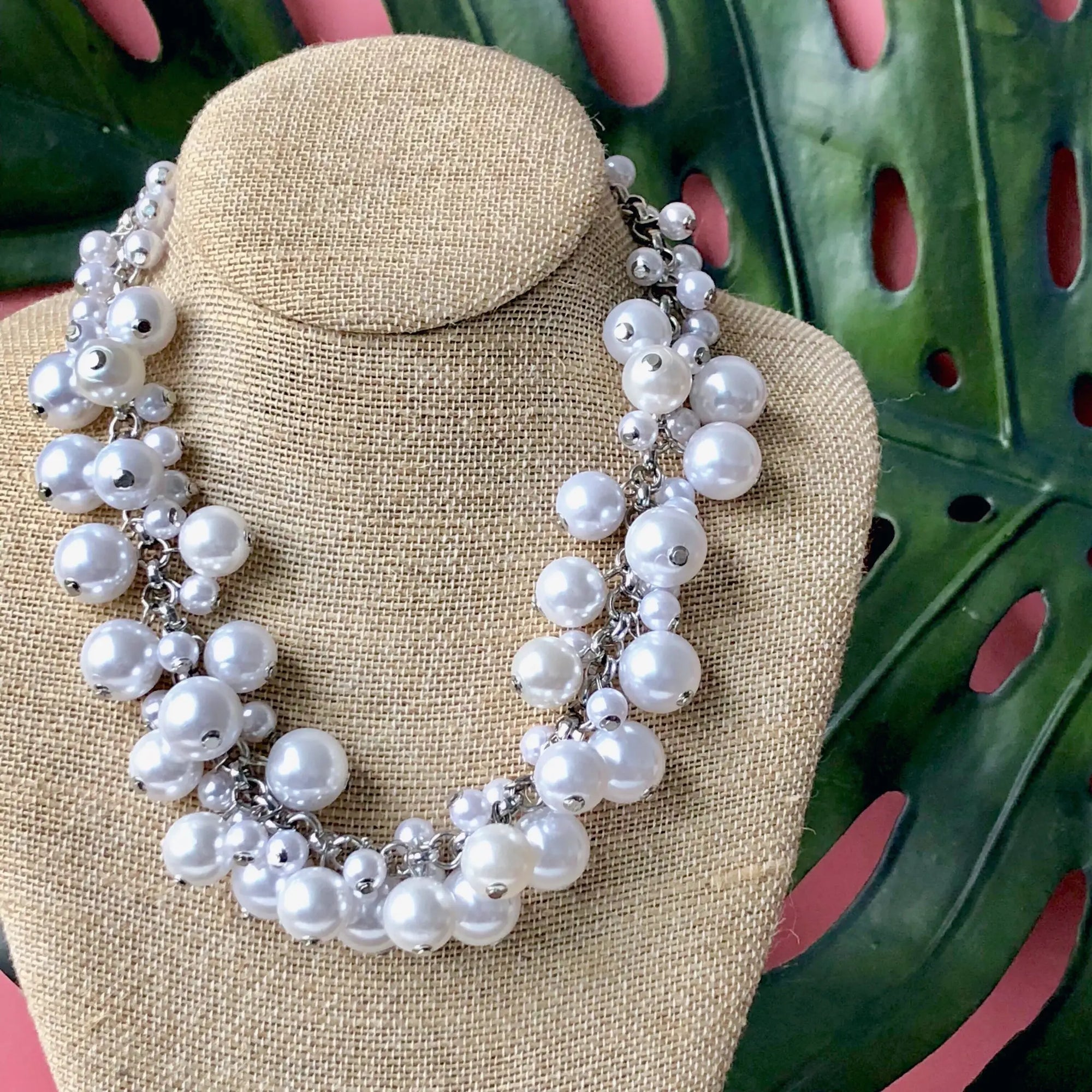 Molly Pearl Bauble Necklace-RESTOCK!