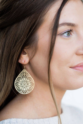 Camilla Pendant Earrings-RESTOCK!