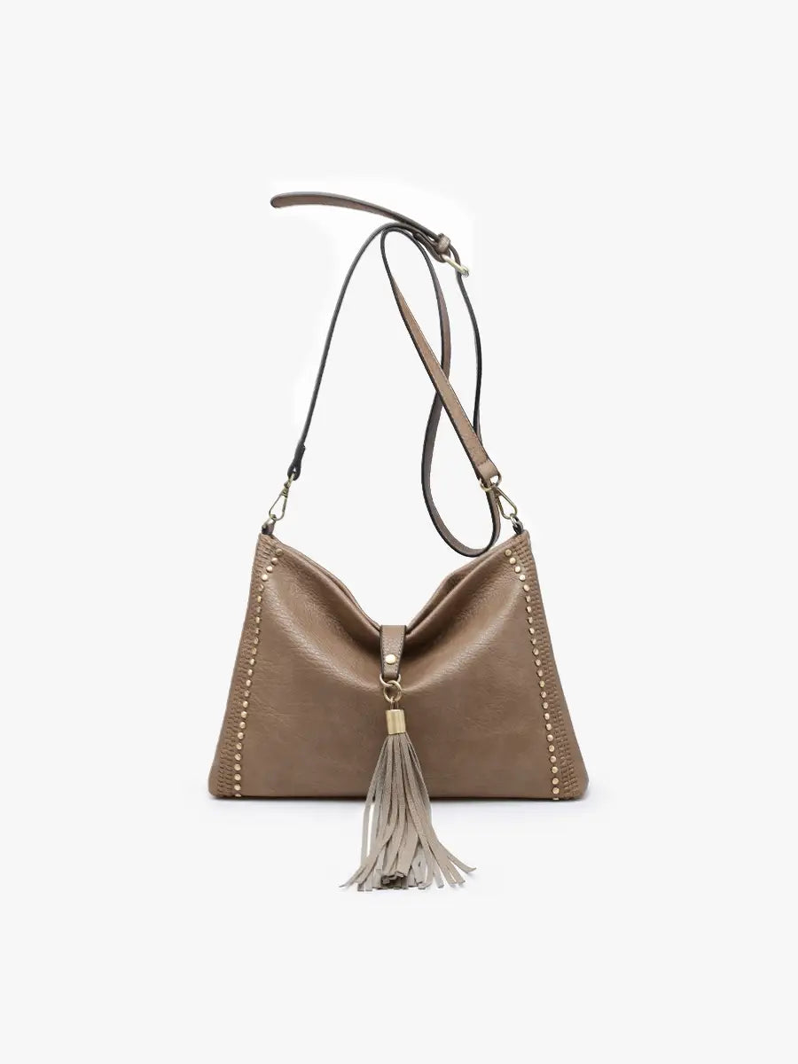 Marie Crossbody With Foldover Tassel