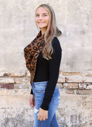 McKenzie Leopard Loop Scarf