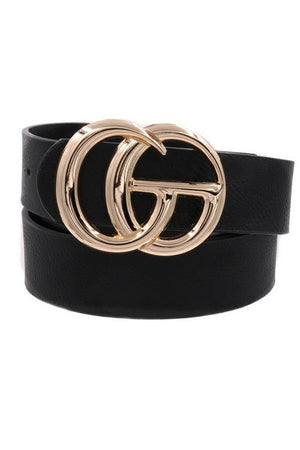 Metal Ring Buckle Belt