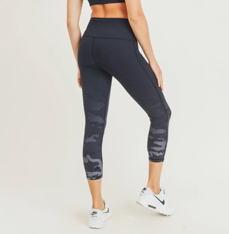Ombre 2024 capri leggings