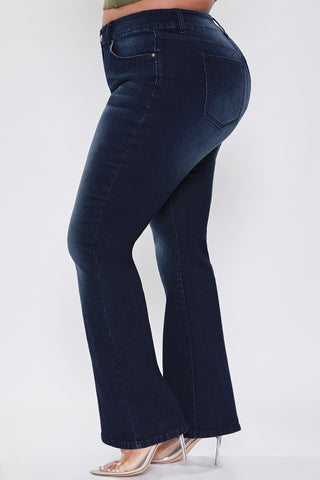 Curvy Girl Basic Flare Jean