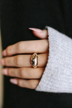 Dome Sparkle Ring