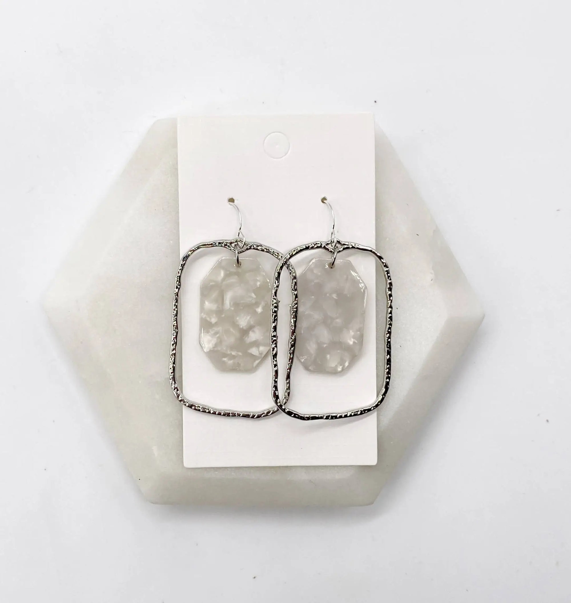 Ivory Chandelier Earrings - RESTOCK