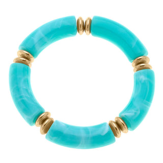 Lelani Resin Disc Stretch Bracelet