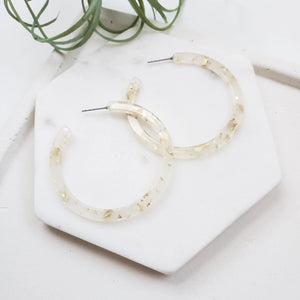 Cameron Hoop Earrings-RESTOCK!