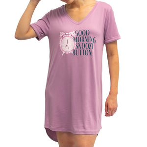 Hello Mello V Neck Sleep Shirt