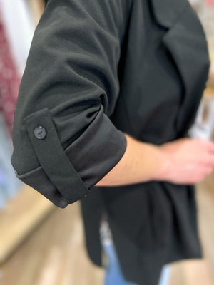 Get Down to Business Blazer in Black