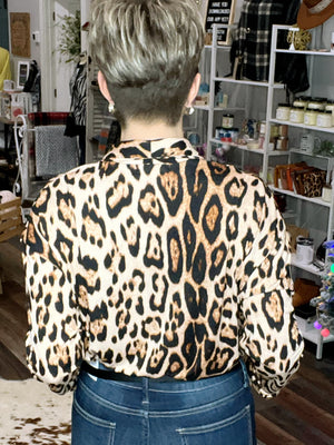Leopard Print Body Suit
