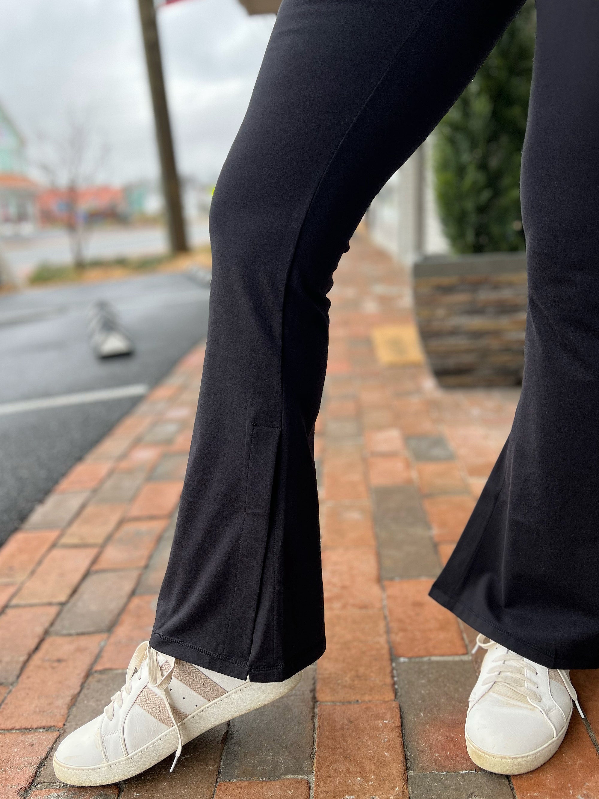 High Waist Flare Leggings