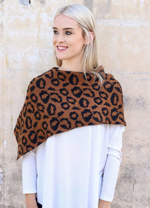 McKenzie Leopard Loop Scarf