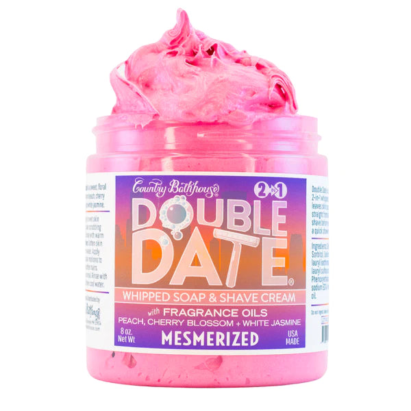 Double Date Whipped Soap and Shave - Mesmerized