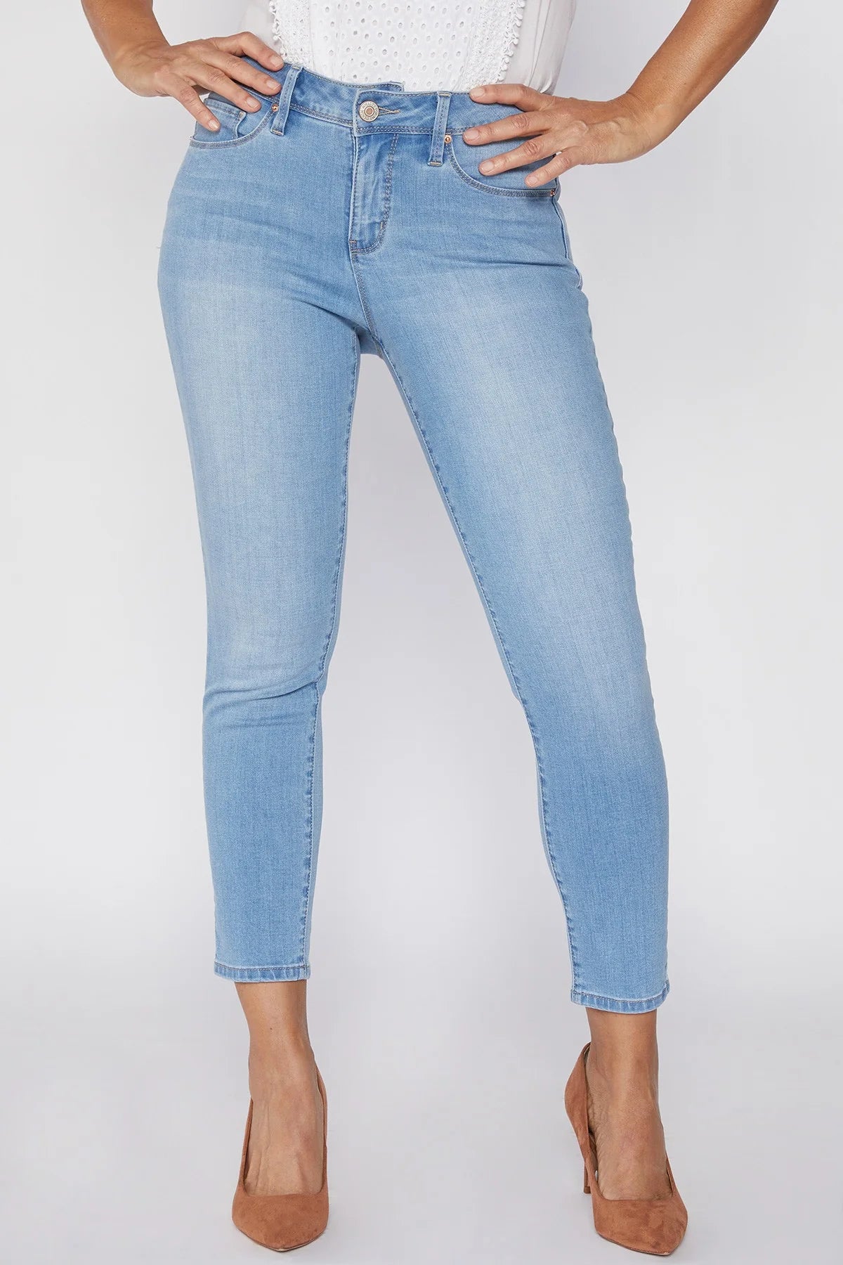 Petite Hide Your Muffin Top Jeans