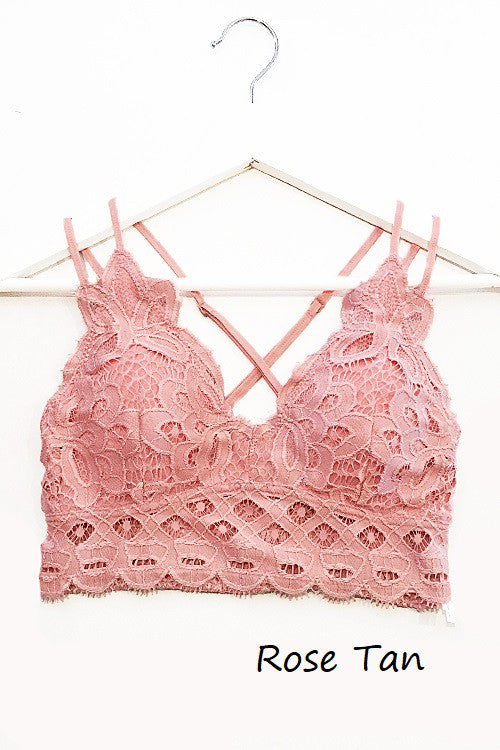 Lace Bralette in Regular and Curvy-RESTOCK!