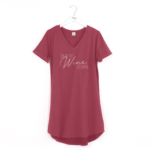 Hello Mello V Neck Sleep Shirt